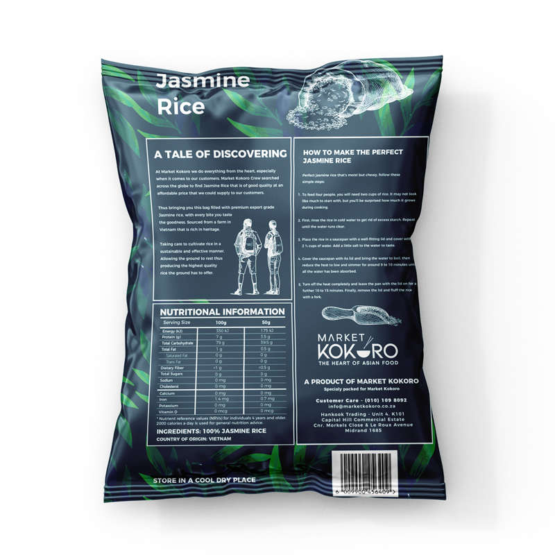 Market Kokoro Jasmine Rice 20kg