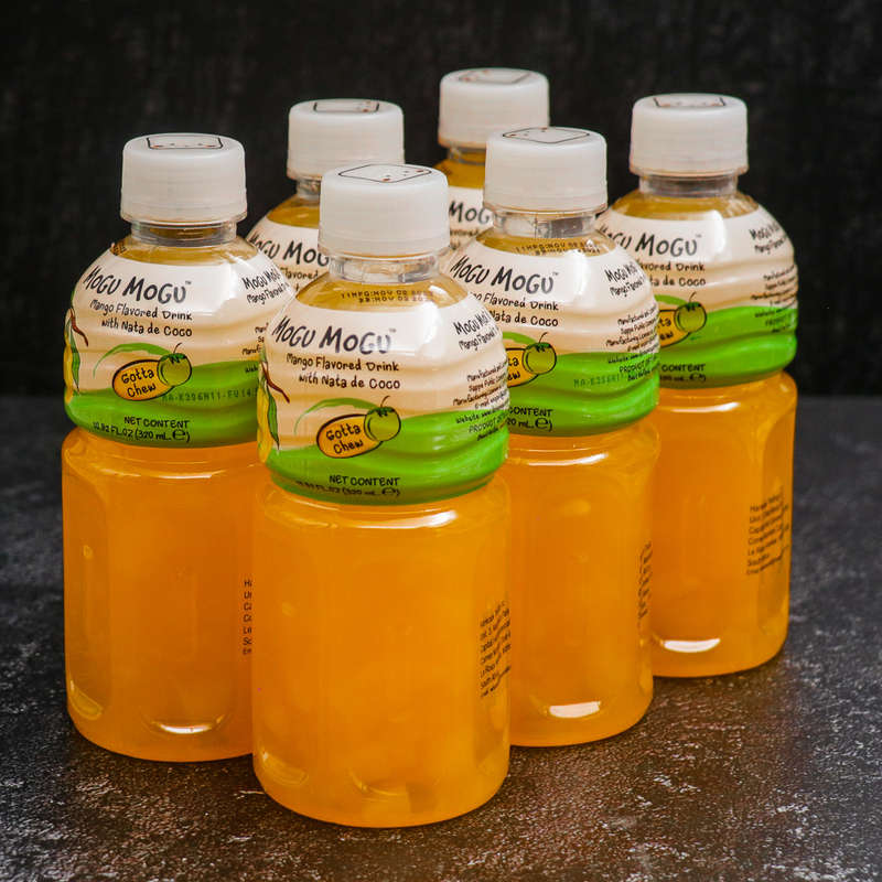 Sappé Mogu Mogu Mango Drink With Nata De Coco (320mlx6)