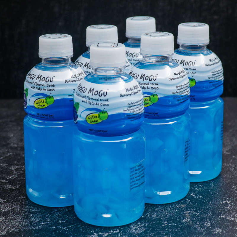 Sappé  Mogu Mogu Blackcurrant Drink With Nata De Coco (320mlx6)