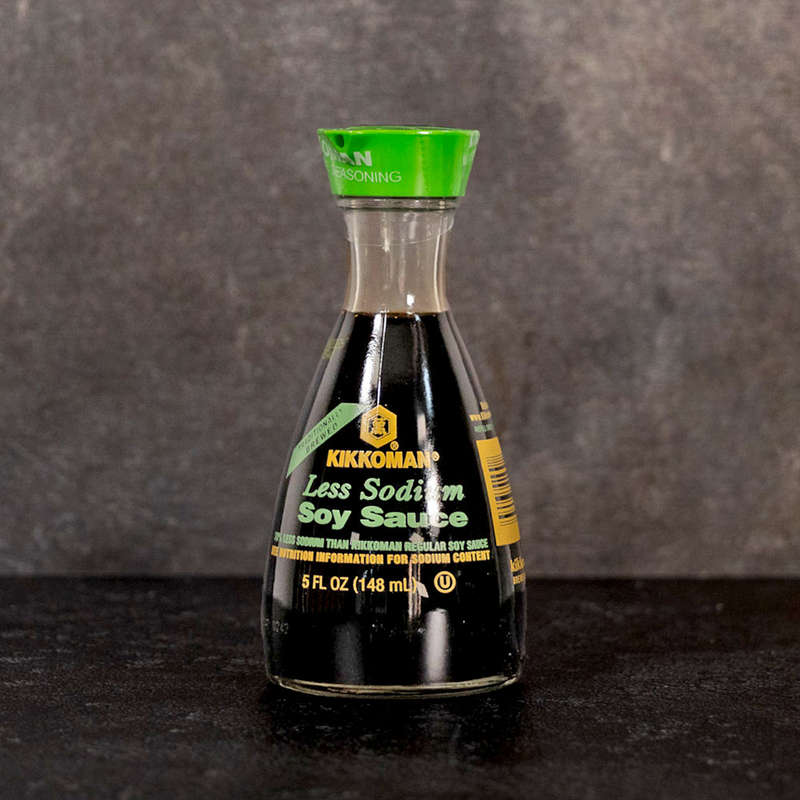 Kikkoman Naturally Brewed Less Sodium Soy Sauce 148ml