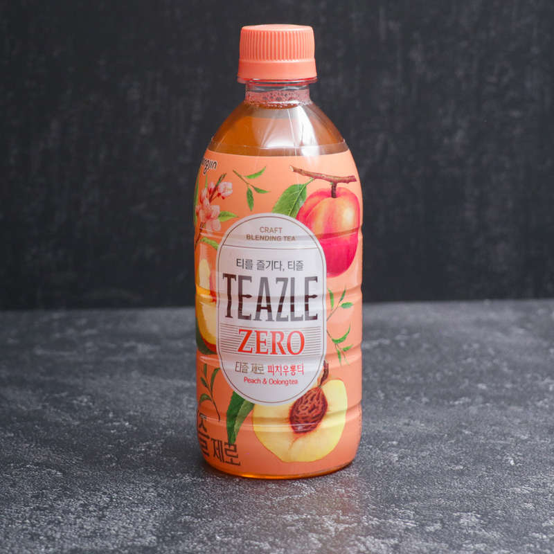 Woongjin Teazle Peach &amp; Oolong Flavored Tea Drink