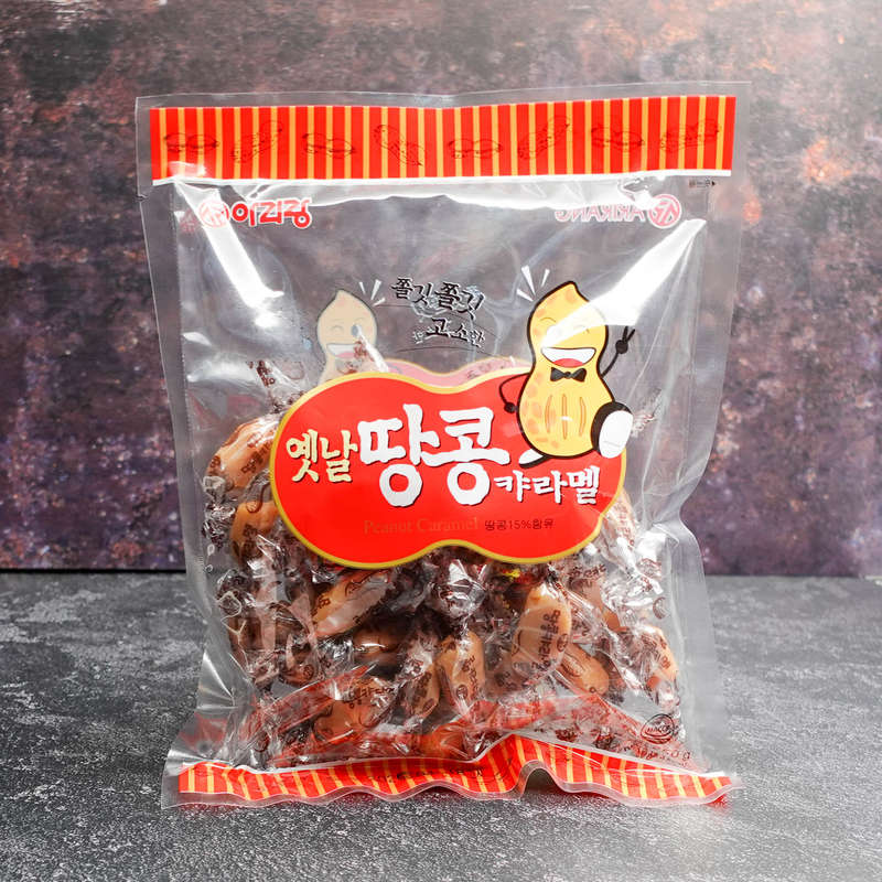 Arirang Peanut Caramel Chewy Candy 250g