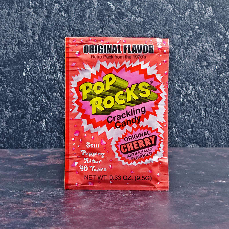 Pop Rocks Crackling Candy Original Cherry Flavour 9.5g
