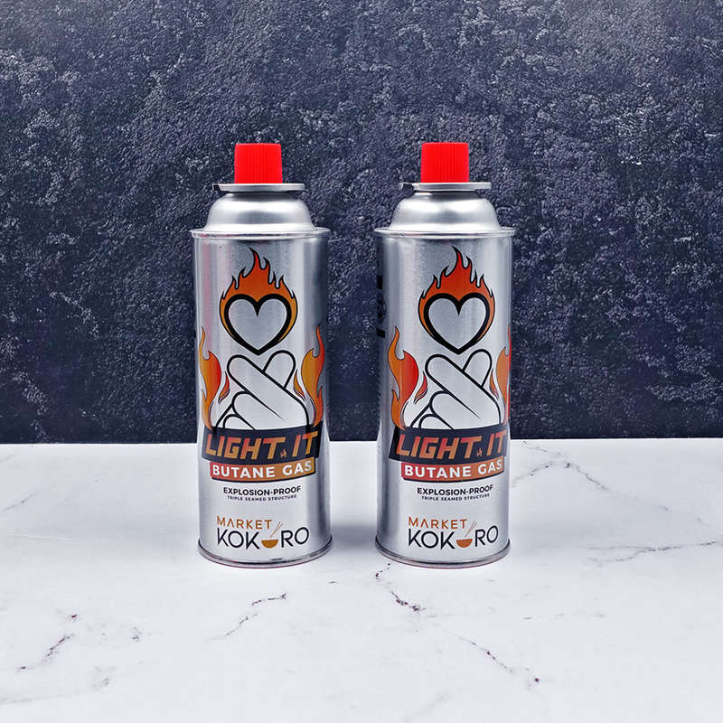 Light It Explosion Proof Butane Gas Canister (2 Pack)