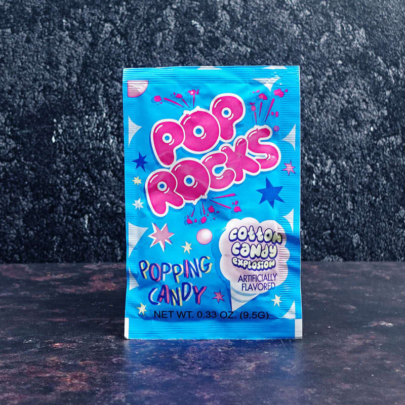 Pop Rocks Popping Candy Cotton Candy Flavour 9,5g