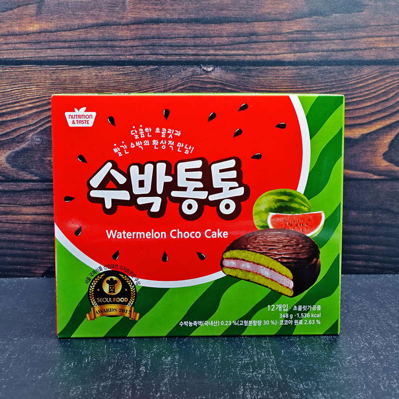 SFC Watermelon Chocopie Cake (12 Piece) 348g
