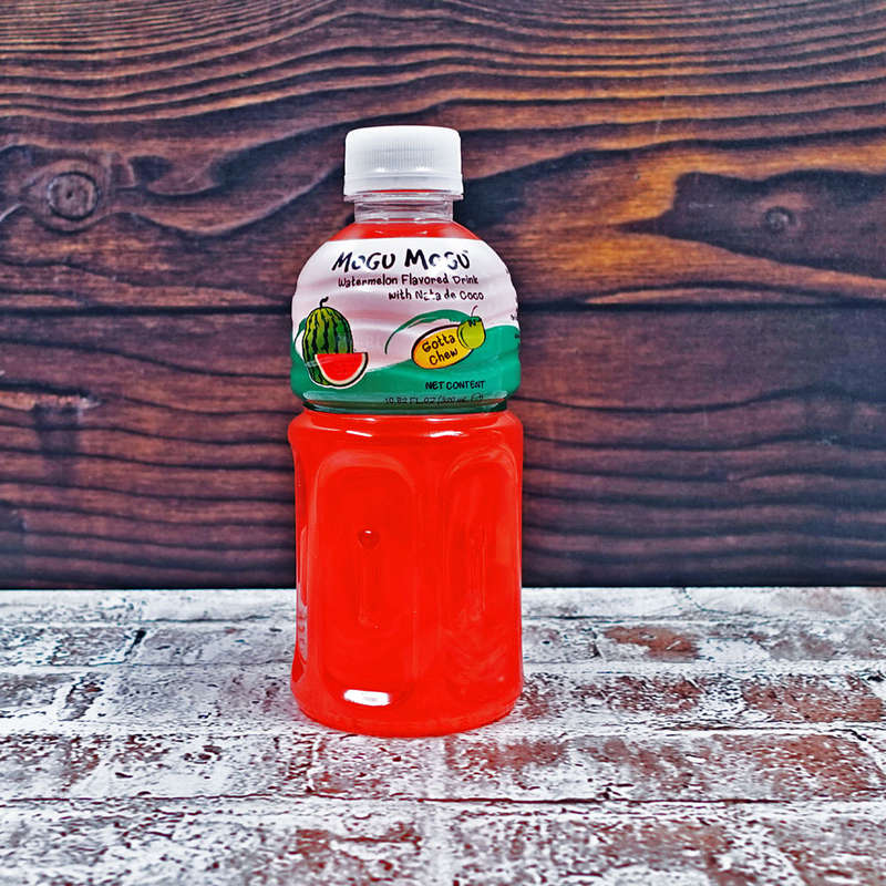 Sappe Mogu Mogu Watermelon Fruit Drink With Nata De Coco 320ml