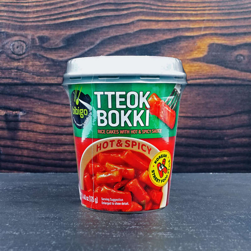 Bibigo Instant Tteokbokki Hot &amp; Spicy Flavour 125g