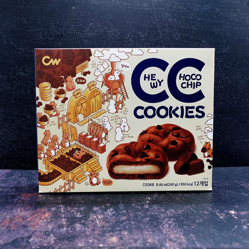 CW Chewy Chocolate Chip Cookies 240g