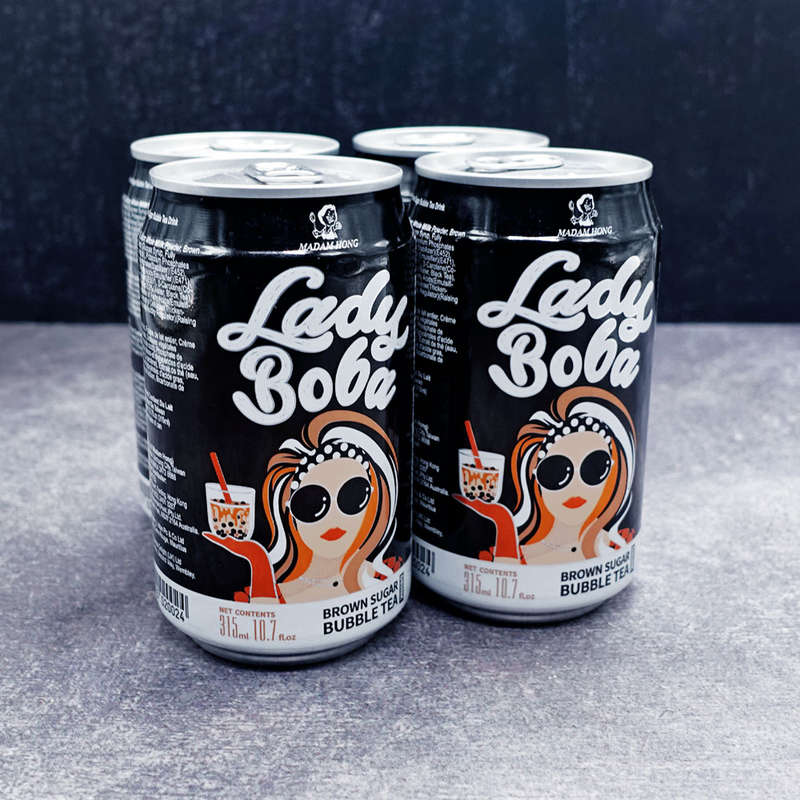 Madam Hong Bubble Tea Brown Sugar (315mlx4)