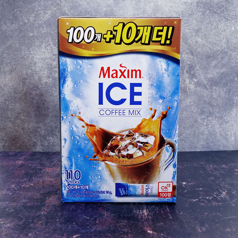 Maxim Ice Coffee Mix 100 + 10 Sticks 1.43kg