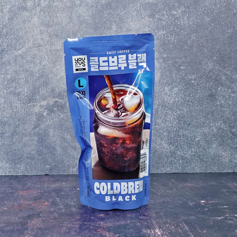 Youus Cold Brew Pouch Coffee 340ml