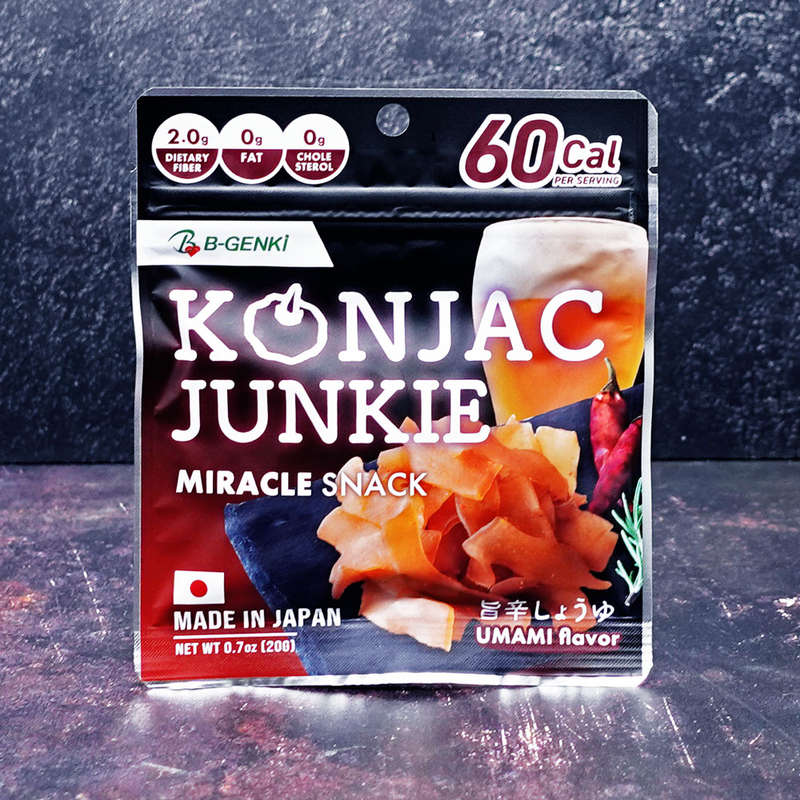 Konjac Junkie Strips Umami Flavor 20g