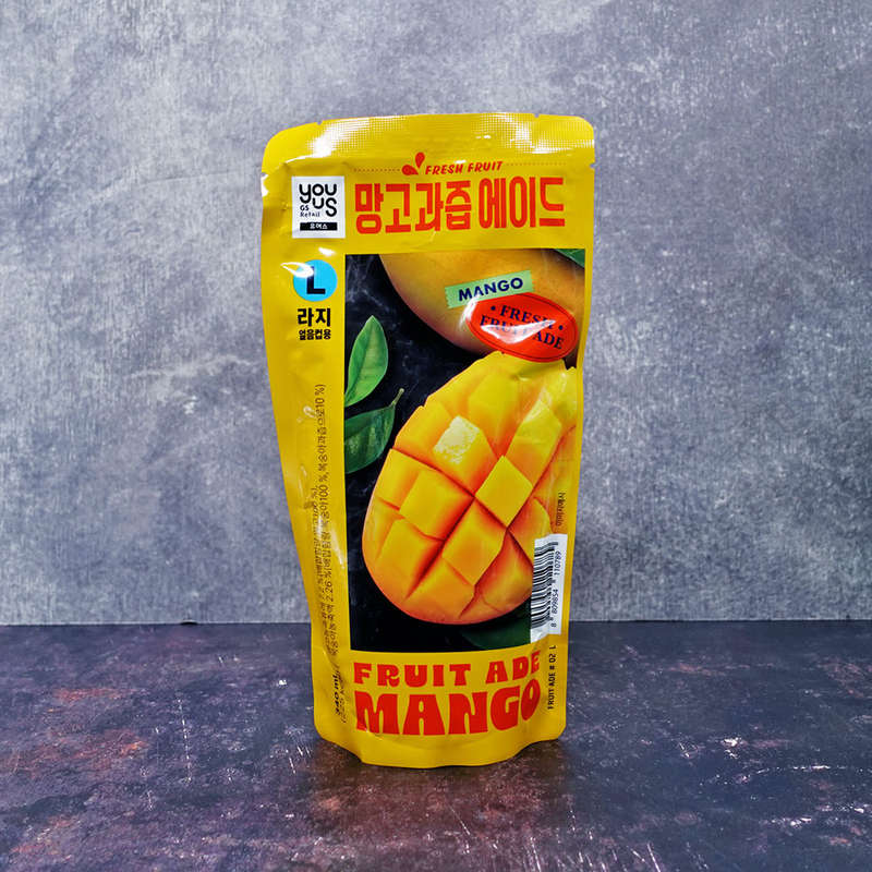 Youus Mango Ade Pouch Drink 340ml