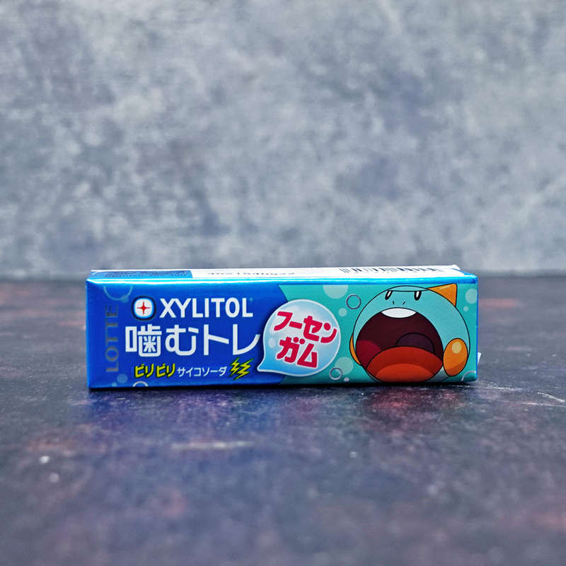 Lotte Soda Xylitol Gum Pokémon Edition 26.1g