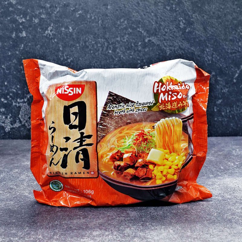 Nissin Ramen Hokkaido Miso Flavour Single Packet 106g
