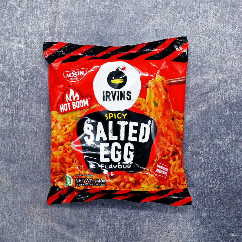 Nissin Irvins (Limited Editon) Hot Salted Eggs Ramen 113g