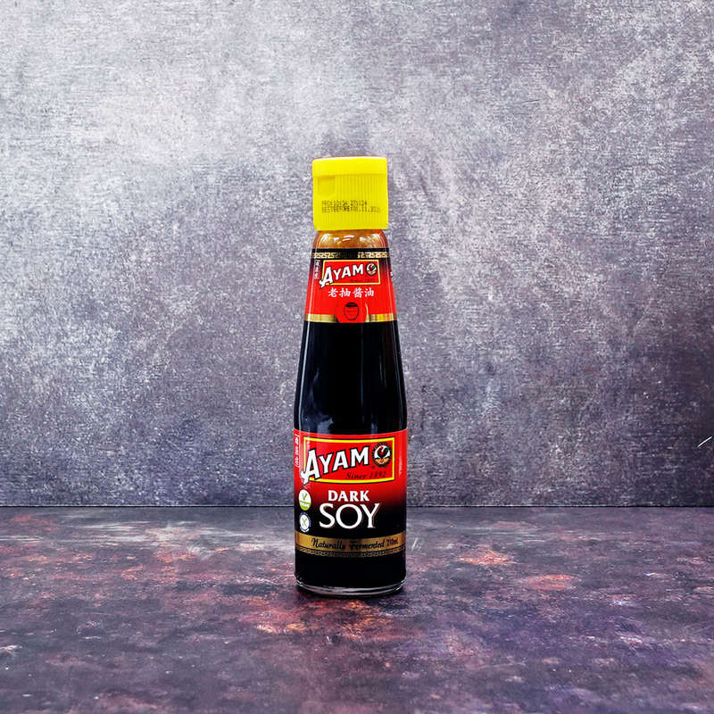 Ayam Gluten-Free Naturally Fermented Dark Soy sauce 210ml