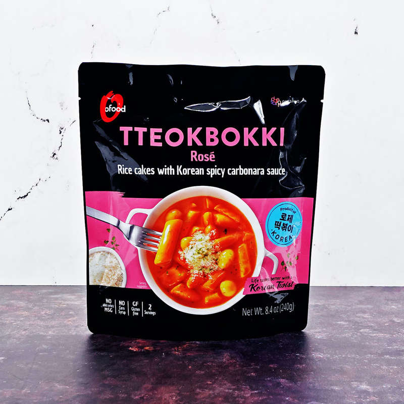 O'Food Instant Tteokbokki Rose (2 Serving) 240g