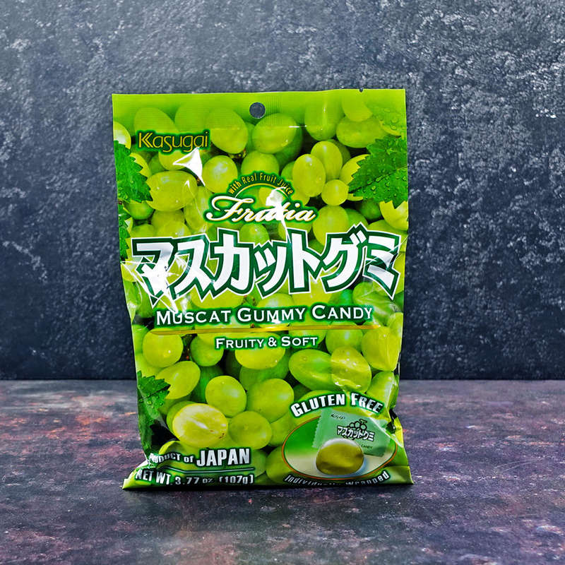 Kasugai Gluten Free Muscat Gummy Candy 107g
