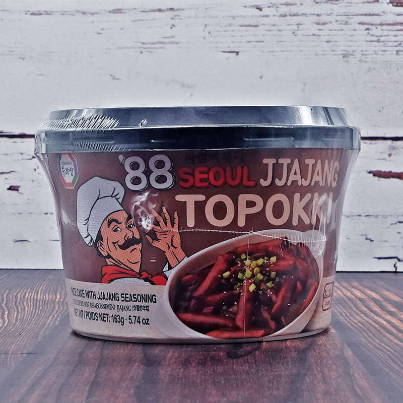 Surasang 88 Seoul Jjajang (Black Bean) Topokki 163g