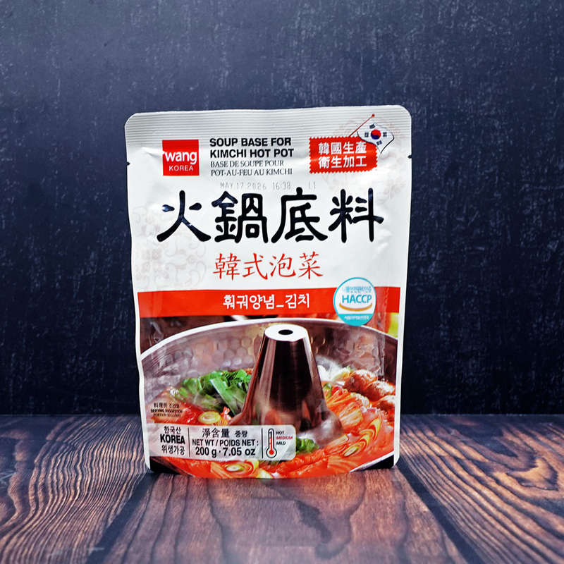 Wang Korea Kimchi Hot Pot Soup Base 200g