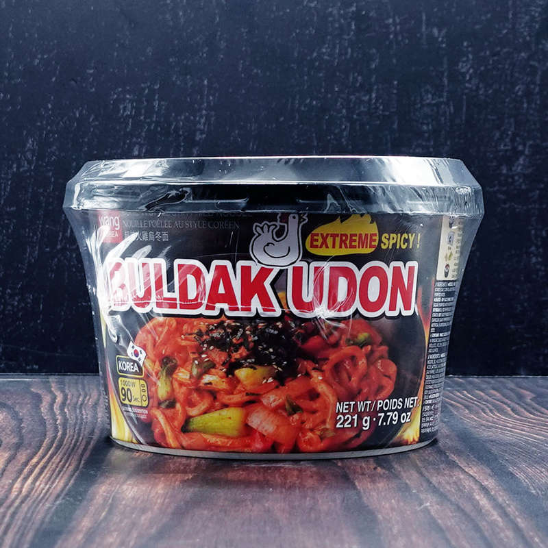 Wang Korea Buldak Hot Chicken Udon (Extremely Spicy) 221g