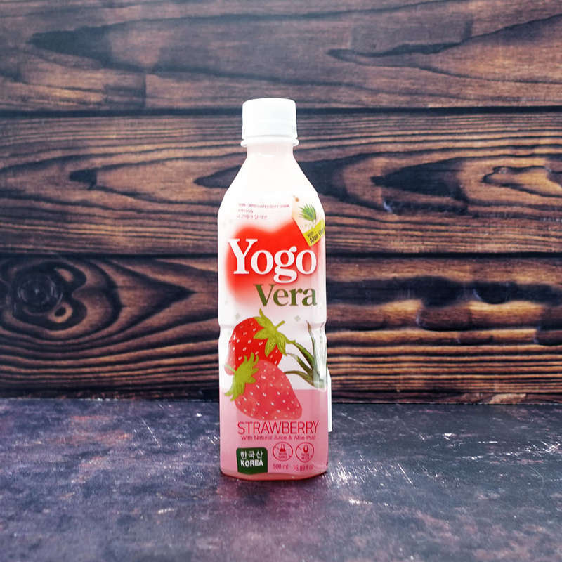 Wang Korea Yogovera Strawberry Flavoured Drink 500ml