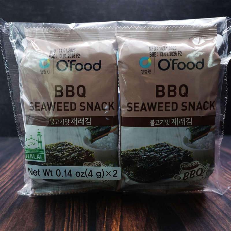 BBQ Seaweed Snack 4g x 2