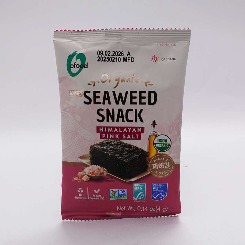 Seaweed Snack Himalayan Pinm Salt 4g