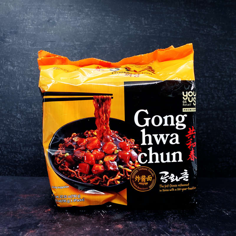 Youus Gonghwachun Noodles 195g x 4 Packs