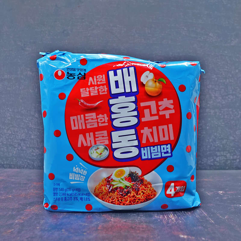 Nongshim Baehongdong Bibimmyun 4 Pack (137g x4)