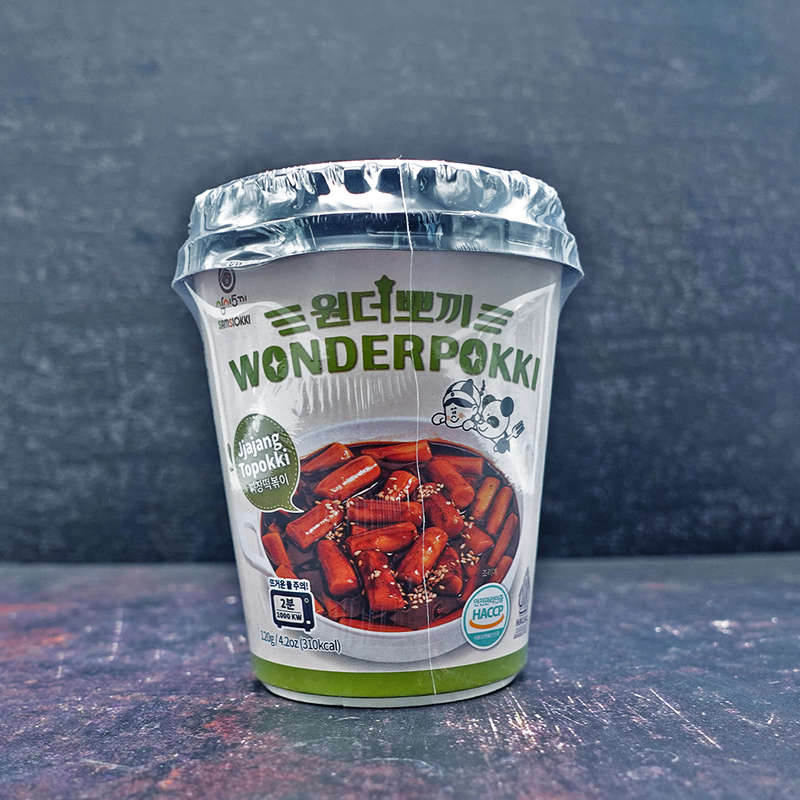 Wonderpokki Jjajang Topokki (120g)