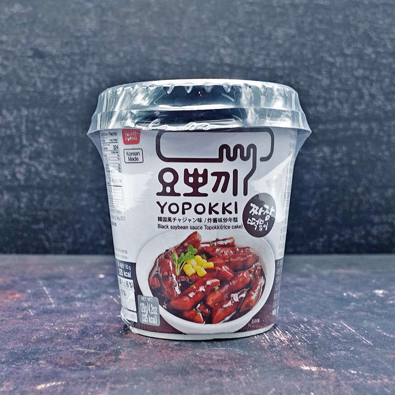 Yopokki Black Soybean Sauce Topokki (120g)