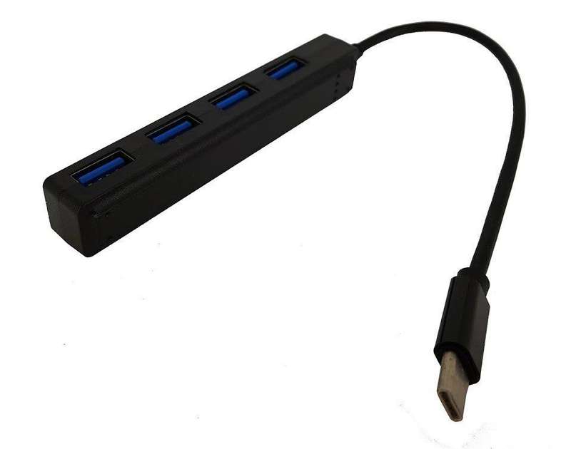 4 Port USB to Type-C Hub