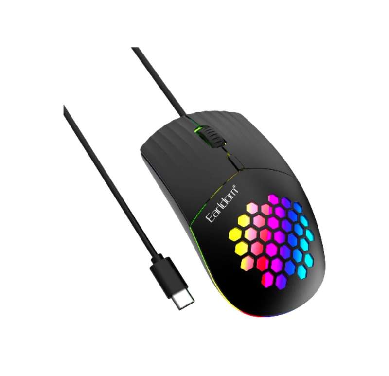 EARLDOM WIRED MOUSE ET-KM5