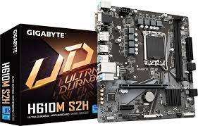 Gigabyte H610M K V2 DDR5 Intel H610 LGA 1700 Raptor Lake Micro-ATX Desktop Motherboard