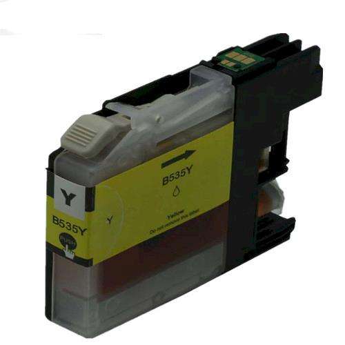 Brother LC535XL-Y Compatible Yellow Ink Cartridge