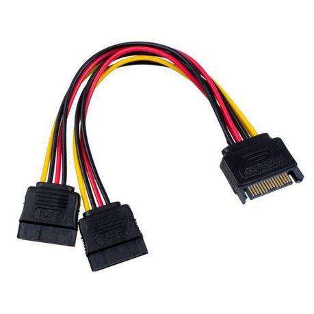 Molex 2 to 1 SATA (F)