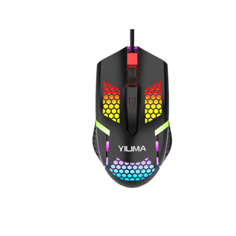 YILIMA QS-103 Colorful Wired Mouse