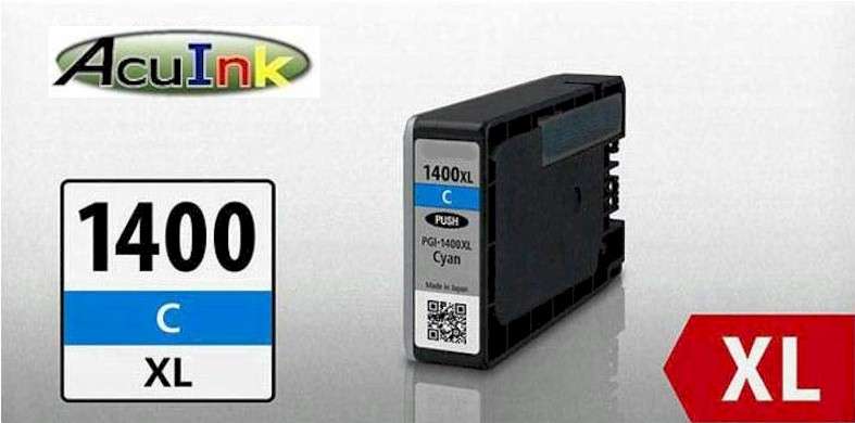 Canon PGI-1400 XL Maxify Cyan Compatible Cartridge