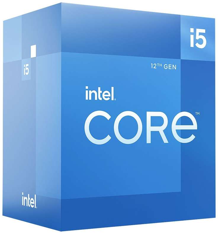 Intel Core i5-12400F 6 Core Adlerlake LGA1700 CPU