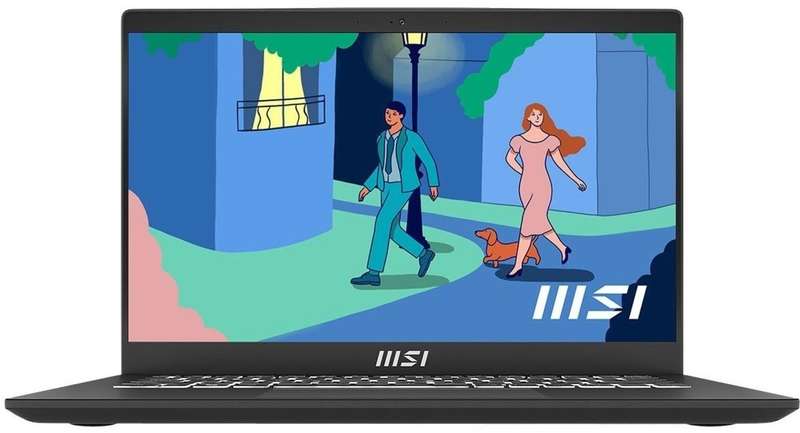 MSI Modern 14 C12MO-1082ZA-BB51235U8GXXDX11S Intel Core i5-1235U 8GB DDR4 RAM 480GB NVMe SSD Win ...