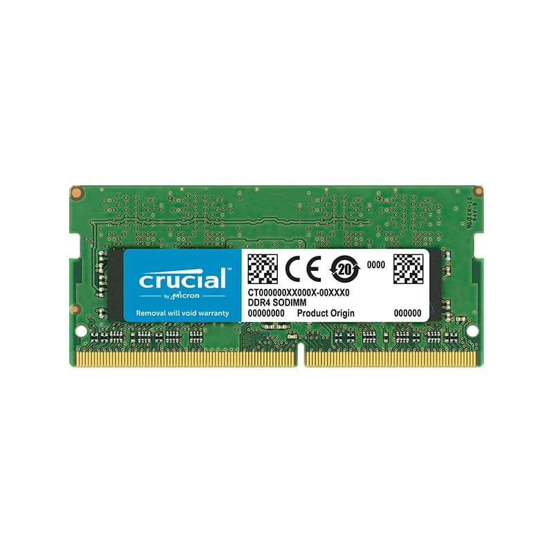 Crucial 4GB DDR4 2666MHz SO-DIMM Single Rank Notebook RAM