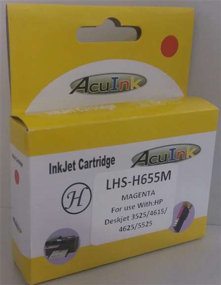 HP 655 XL Magenta Compatible Ink Cartridge