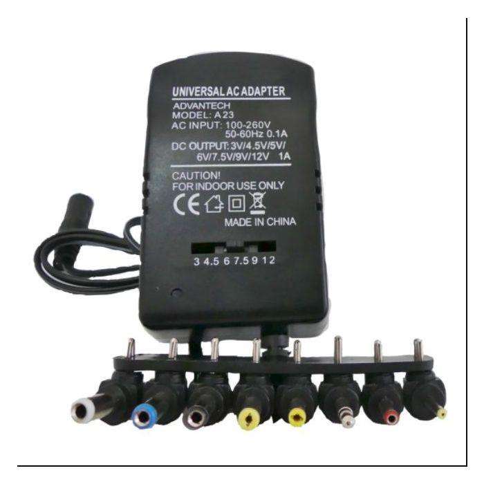 ACDC 1.5V - 12V 2A Universal Adapter
