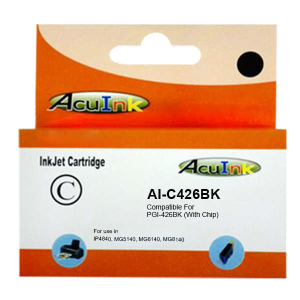 AcuInk Canon CLI-426BK Compatible Black Cartridge