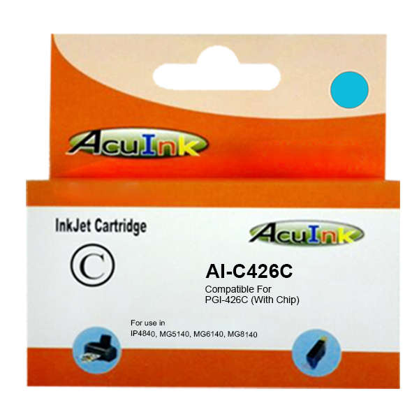 AcuInk Canon CLI-426C Compatible Cyan Cartridge