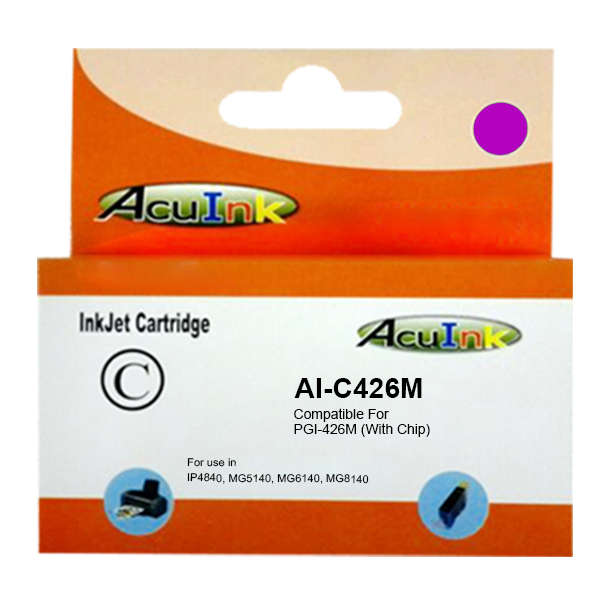 AcuInk Canon CLI-426M Compatible Magenta Cartridge