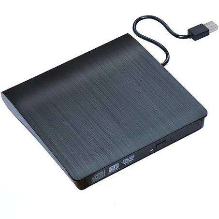 Slim External CD/DVD Rewriter Drive USB3.0